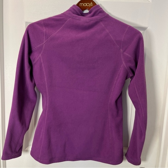 The North Face Women's Purple Quarter Zip pullover Sweatshirt size small - Picture 5 of 7